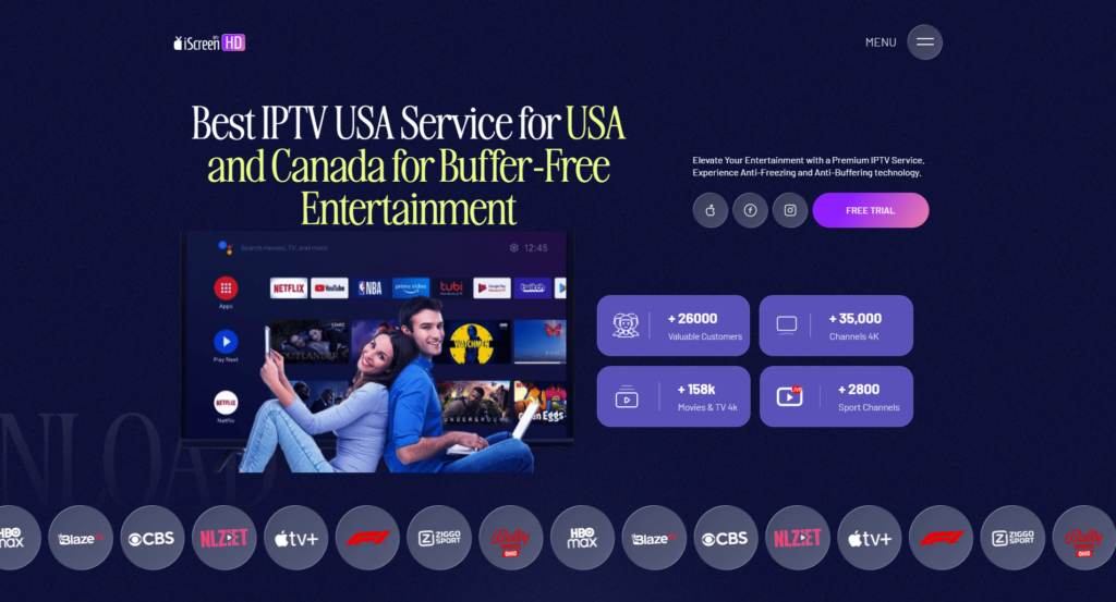iScreenHD IPTV Review